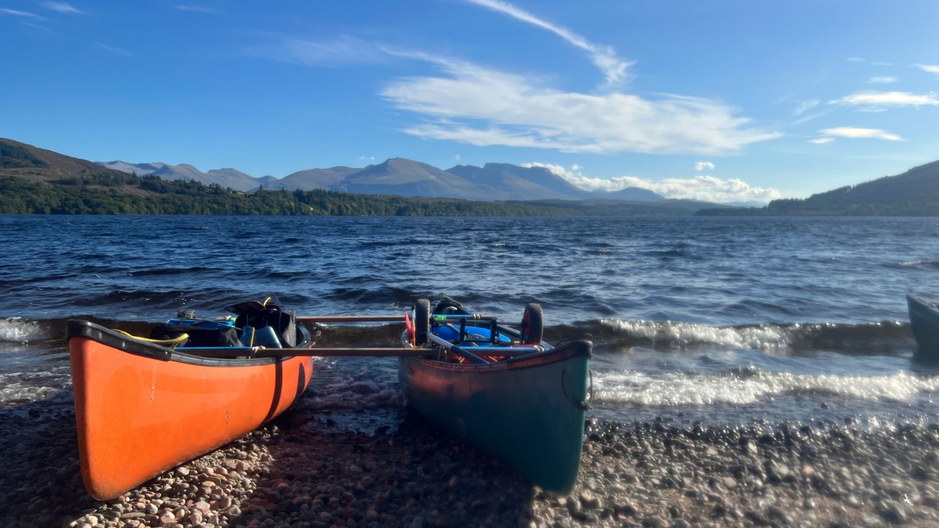 planning and organising for the Great Glen Canoe Trail