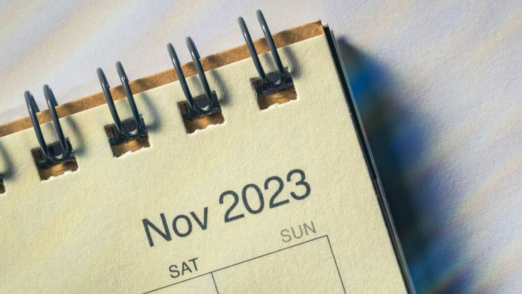 November tasks